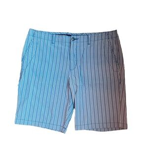 Men’s Tommy Bahama Striped DriFit Shorts 9.5” Inseam Size 36